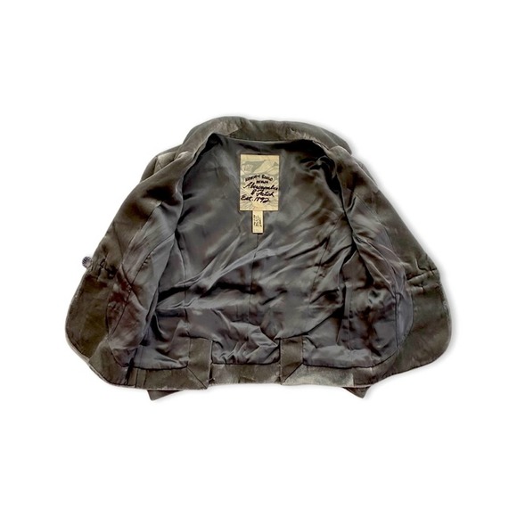 Abercrombie &Fitch Velvet Cropped Blazer - Picture 3 of 6